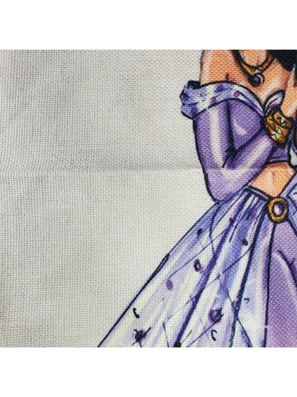 Jasmine Princess Accent Pillowcase Aladdin Throw Pillow Cushion Cover Home Decor